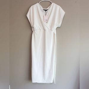 White dress size 8 from misguided